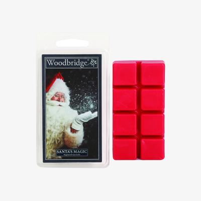 Downtown Woodbridge Santas Magic Wax Melts - Pack of 8 In Red