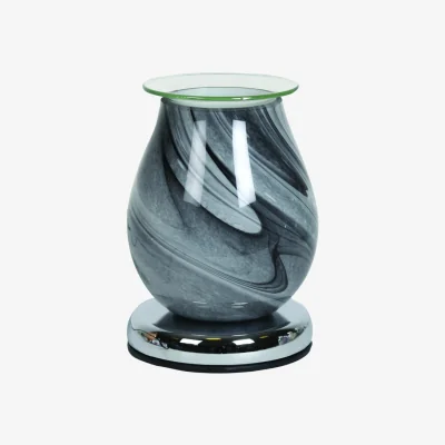 Downtown Aromatize Touch Electric Wax Melter - Grey Swirl