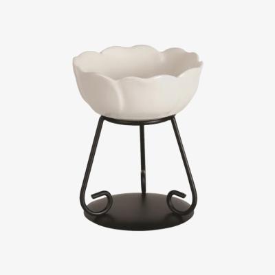Downtown Aromatize Flower Wax Melter 11cm - White