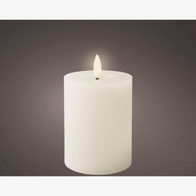 Downtown Lumineo LED Wick Candle - White - H 24.5cm Dinner Candle