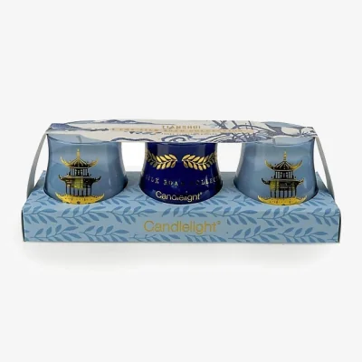 Downtown Candlelight Set of 3 Candles Tianshui Sea Salt