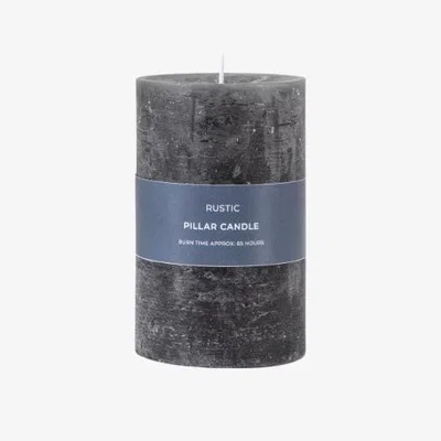 Pagazzi PILLAR CANDLE SLATE 90X140MM