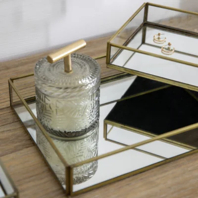 Pagazzi Theo Sandalwood Glass Jar Candle Grey