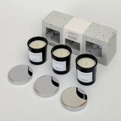 Pagazzi French Connection Set of 3 Small Mixed Scented Candles