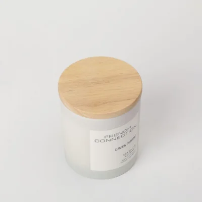 Pagazzi French Connection 1 Wick Scented Candle Linen White