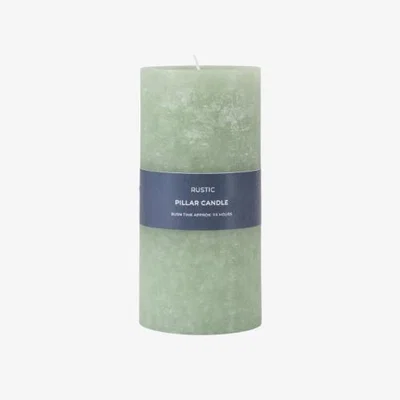 Pagazzi PILLAR CANDLE SAGE 90X185MM