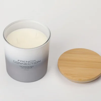Pagazzi French Connection 2 Wick Scented Candle Shimmering Lavender