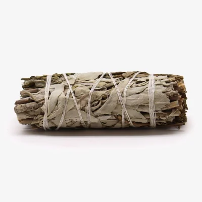 The Range Smudge Stick Sage and Pirul Foliage Pure - White
