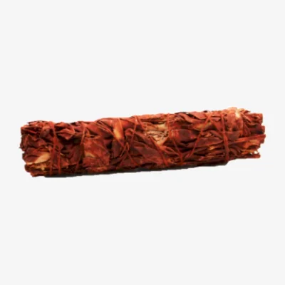 The Range Dragonsblood Smudge Stick for Spiritual, Cleansing, Purification - Maroon