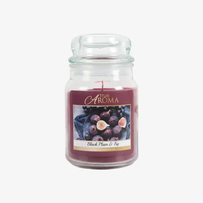 The Range Black Plum and Fig Mason Jar Large