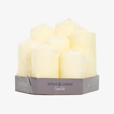 The Range Set of 7 Church Candles - White