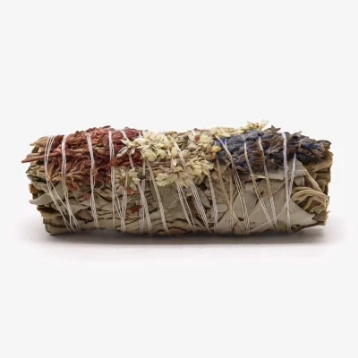The Range Smudge Stick Sage, Lavender and Mullein Multicolor Pure Smudge - Multicolor