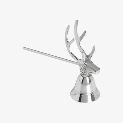 The Range Handcrafted Silver Stag Candle Snuffe - Silver