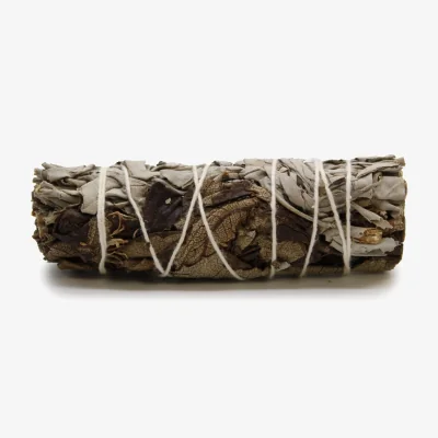 The Range WB Sage Smudge Stick for Cleansing, Purification - White