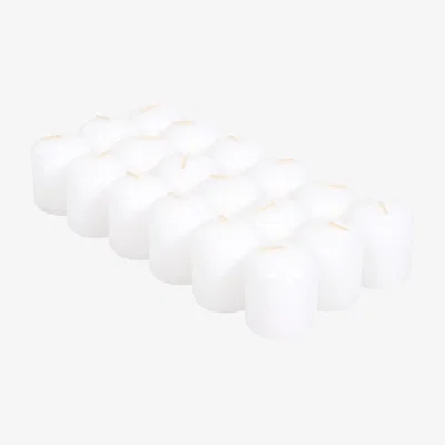The Range Pack of 20 Votive Candles - White