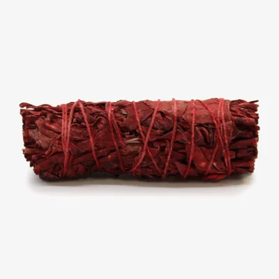 The Range Dragon Blood Smudge Stick for Spiritual, Cleansing, Protection - Red