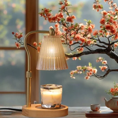 The Range Dimmable Candle Warmer Lamp  - Bronze