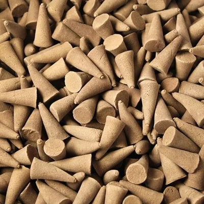 The Range 5kg Unscented Raw Incense Cones for DIY - Brown