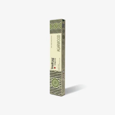 The Range Indus Treasures Agarwood Handcrafted Incense Sticks for Aromatic, Relaxing - Brown