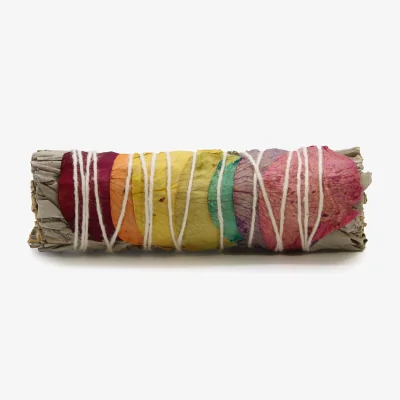 The Range Smudge Stick 7 Chakras Rose Petals Sage 10 cm (Chakra) Multicolor Pure - Multicolor