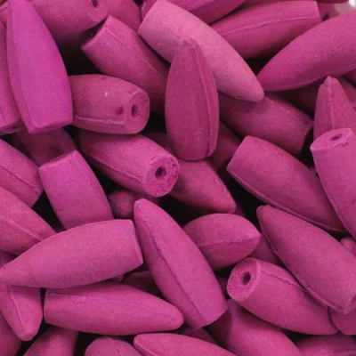 The Range Back Flow Incense Cones Jasmine (approx 225 pcs) - Pink