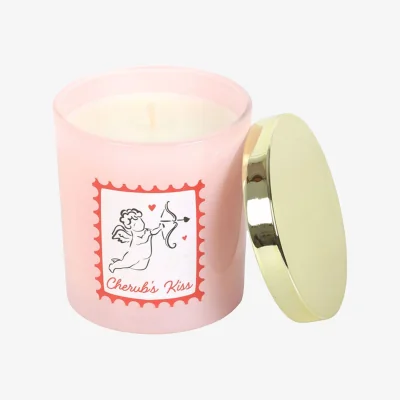 The Range Something Different Cherub´s Kiss Passionberry Peach Scented Candle - White/Blush Pink