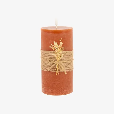 The Range Hessian Autumn LED Candle