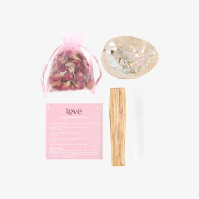 The Range Herbal Magick Self Love Spell Kit for Positive Energy - Pink