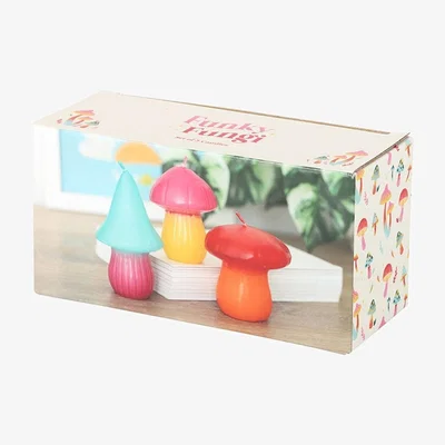 The Range Mushroom Magic Candle Trio - Multicolor
