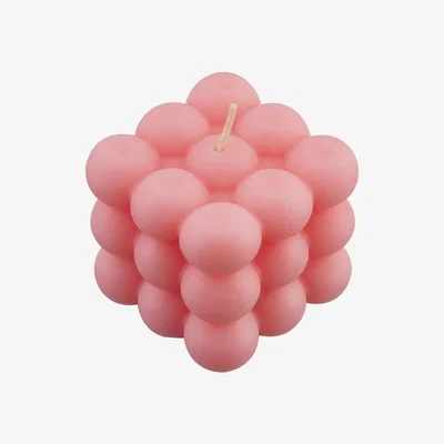 The Range Decorative Scented Candle - Pink