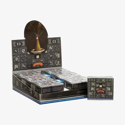 The Range Nag Champa Superhit Dhoop Cones - 20 Min Aroma - Black