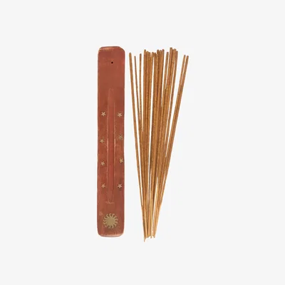 The Range Something Different Soleil Orange Blossom Incense Gift Set - Brown