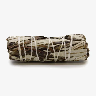 The Range Yerba Santa Sage Smudge Stick 10cm - Purify - White