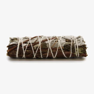 The Range Smudge Stick Sage  Peppermint 10cm Pure - White