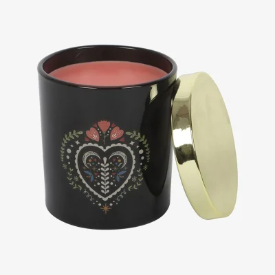 The Range Something Different Midnight Bloom French Tulip Scented Candle - Black