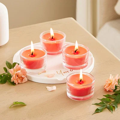 The Range 6 Pack Eco-Friendly Scented Candle Set - Fruit