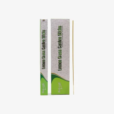 The Range Biofresh Garden Incense Sticks Lemongrass for Outdoor, Aromatherapy - Brown