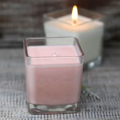 The Range White Label Soy Wax Jar Candle Pomegranate - Orange