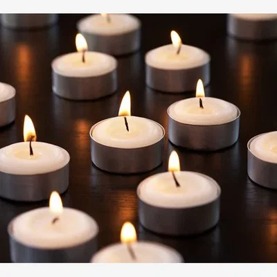 The Range Pack of 100 Tealight Candles - 100 / White