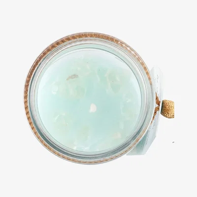 The Range Something Different Sage Clear Quartz Tube Candle - Green