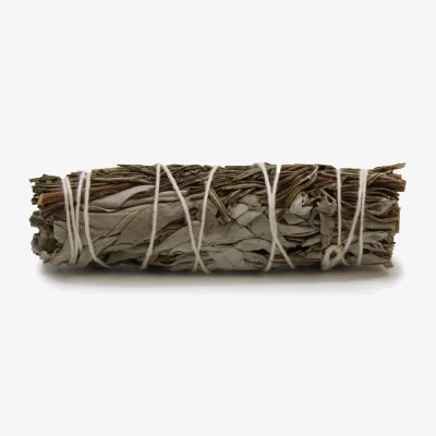 The Range Smudge Stick Sage  Rosemary 10cm Pure - White