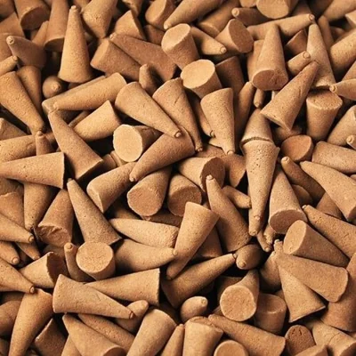 The Range Bulk Incense Cones Peach Mango - Brown