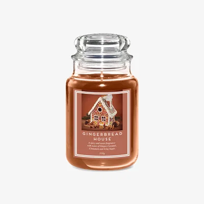 The Range Liberty Candles Gingerbread Scented Jar Candle 18oz