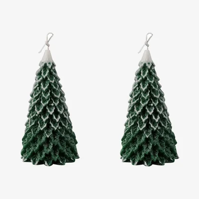 The Range Scented Christmas Tree Candle - Green