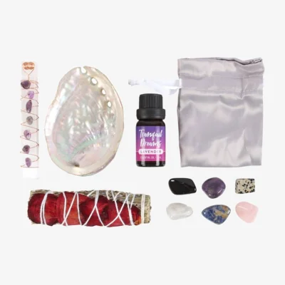 The Range Tranquil Dreams Sleep Wellness Kit with Gemstones Lavender - Pink