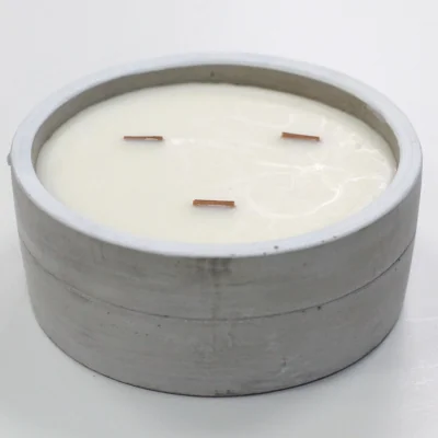 The Range Large Round Patchouli  Dark Amber - Grey