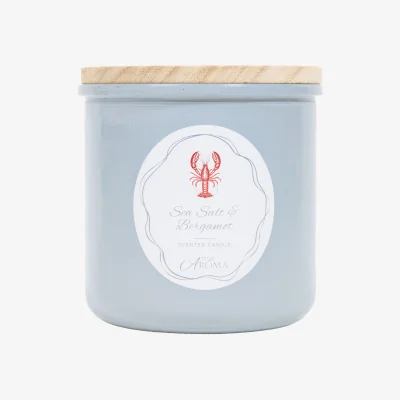 The Range Sea Salt and Bergamot Candle