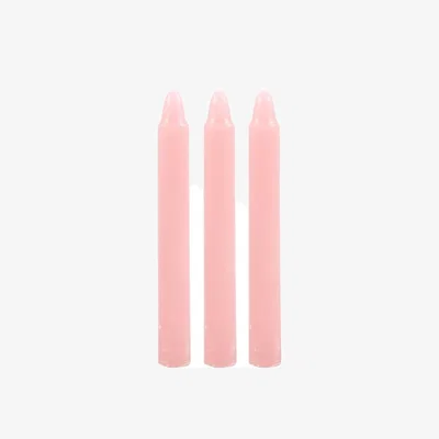 The Range Something Different Magic Love Spell Candles (Pack of 3) - Pink
