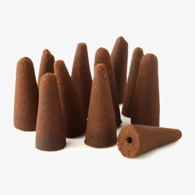The Range Plant Based Backflow Incense Cones Sensuality - White