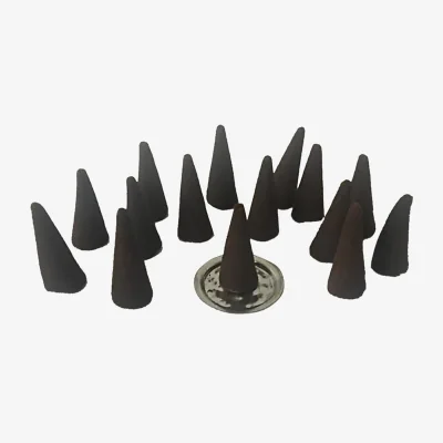 The Range Elements Patchouli Incense Cones (Box Of 12 Packs) - Green